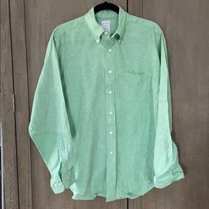 Brooks Brothers Casual Button Down Linen Shirt